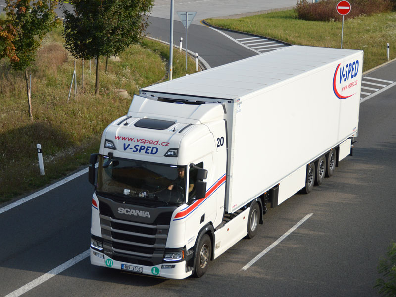 V-SPED - komplexní zajištění služeb pro přepravu zboží po celé Evropě
